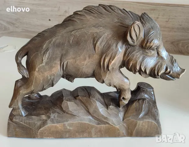 Дърворезба, глиган, снимка 2 - Антикварни и старинни предмети - 49055445