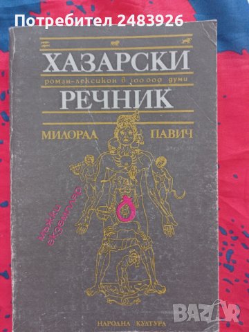 Хазарски речник. Книга 1: Мъжки екземпляр  Роман-лексикон  в 100 000 думи, снимка 1 - Художествена литература - 44124195