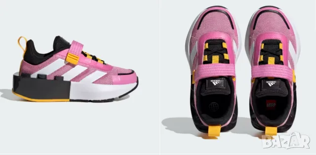 маратонки  adidas x LEGO® Tech RNR Lifestyle номер 28  с горна каишка, снимка 2 - Детски маратонки - 49910455