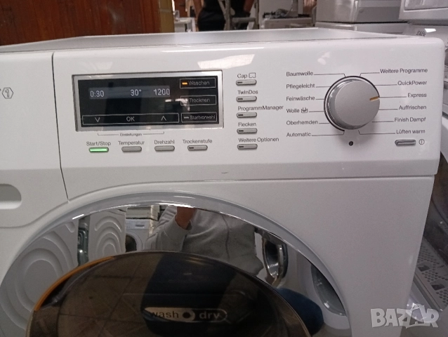 Пералня със сушилня Миеле Miele W1 A+++ 7/4 кг WI-FI 2 ГОДИНИ ГАРАНЦИЯ MADE IN GERMANY!, снимка 12 - Перални - 52206385