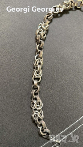 Продавам масивен сребърен ланец, снимка 15 - Колиета, медальони, синджири - 53459743