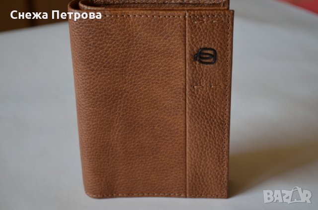 Piquadro Pulse Plus луксозен вертикален портфейл, снимка 3 - Портфейли, портмонета - 26256267