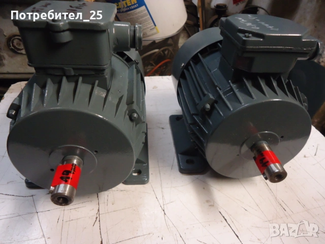 Трифазни ел.мотори 0,75 KW- 1400 об/мин., снимка 5 - Електродвигатели - 53422574