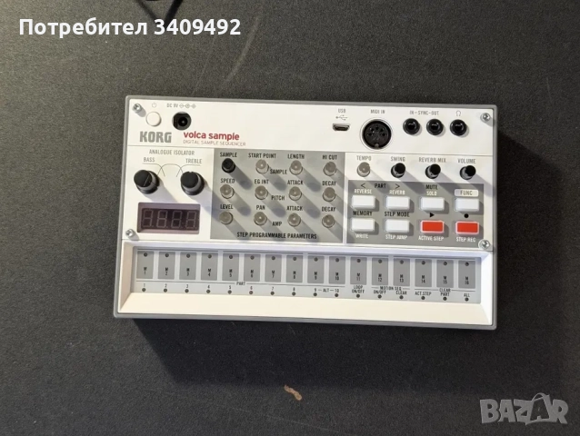 Korg Volca Sample 2 – дигитален sample секвенсер