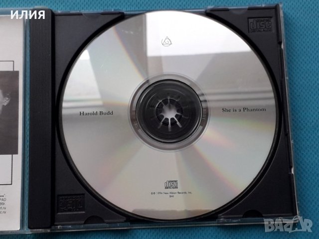 Harold Budd With Zeitgeist – 1994 - She Is A Phantom(Ambient,Contemporary), снимка 3 - CD дискове - 42986382