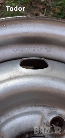 Продавам два броя метални джанти 13 цола, снимка 3 - Гуми и джанти - 34581525