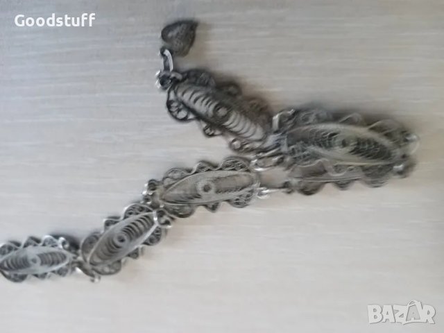 Гривна филигран, етно, сачан, стар накит 

, снимка 4 - Други ценни предмети - 48003970