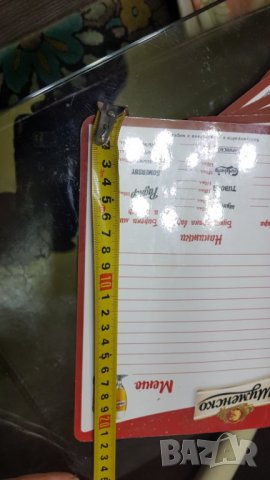 Меню, снимка 5 - Обзавеждане за заведение - 27881625