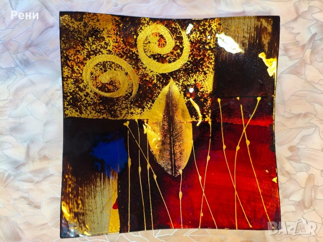 стъклени плата , снимка 3 - Чинии - 53258467