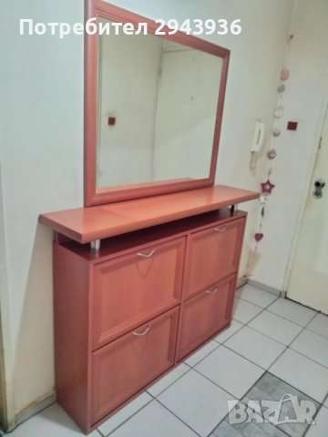 Шкаф за обувки с огледало , снимка 5 - Шкафове - 51762380