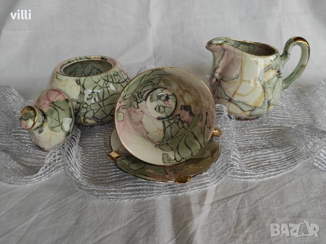 Сервиз за кафе и чай от фин (костен) порцелан, снимка 11 - Сервизи - 38052440