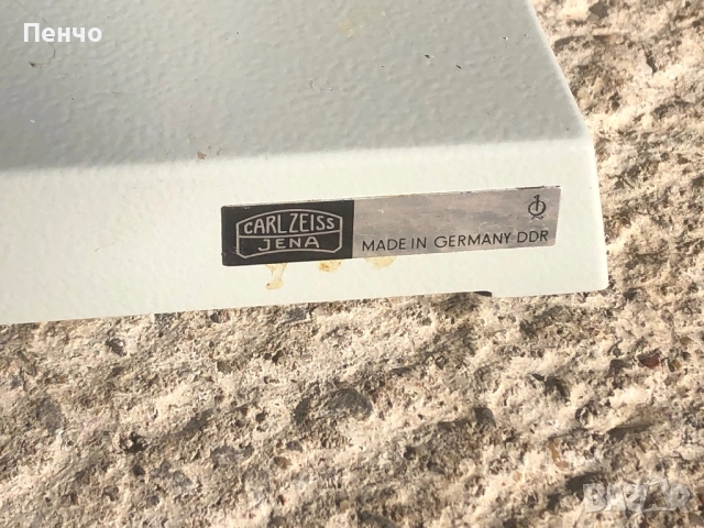 стар професионален микроскоп "CARL ZEISS JENA" - Germany DDR, снимка 12 - Антикварни и старинни предмети - 44208367