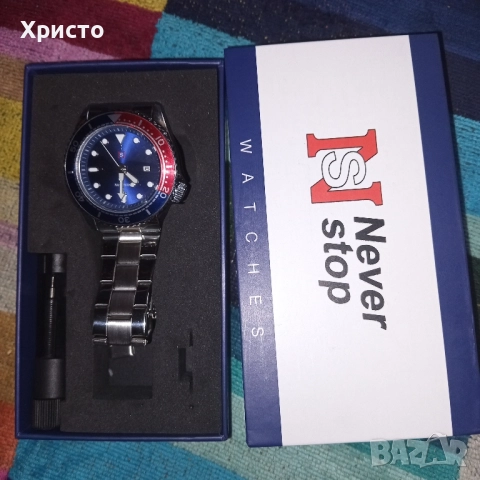 Мъжки дайварски часовник., снимка 3 - Мъжки - 51626472