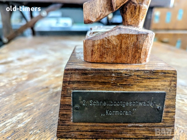 Дървена статуетка , снимка 3 - Антикварни и старинни предмети - 53156279