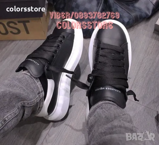 Мъжки черни кецове  Alexander McQueen-BR102k