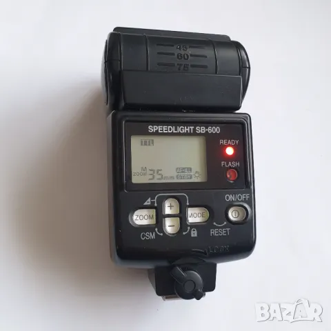 Светкавица Nikon SB-600, снимка 2 - Светкавици, студийно осветление - 48701401