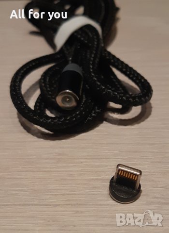 Магнитно зарядно Micro USB, Type-C, IOS Iphone/Айфон, снимка 9 - USB кабели - 38582554