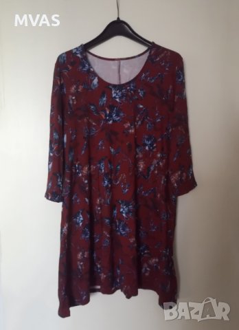 Нова туника еко антиалергичен материал L размер тъмно червено