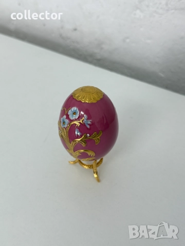 Колекционерско порцеланово яйце - Franklin Mint. №7628, снимка 3 - Антикварни и старинни предмети - 52481188