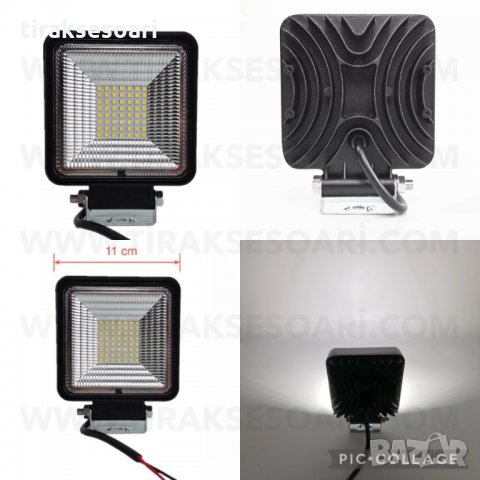 168W, 9-30V Мощен Диоден Фар, LED Диоден Халоген Фар