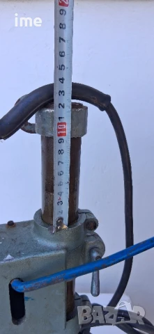 Настолна бормашина НОМЕР 12. 650 обор/мин. 300W. Макс Ф10мм. РАБОТЕЩА. Внос от Германия. , снимка 4 - Бормашини - 50895742