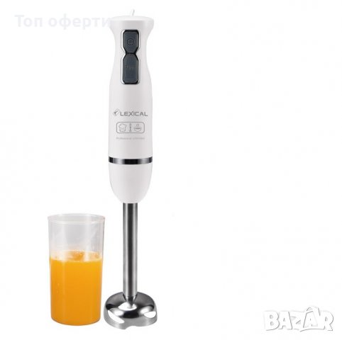 Пасатор Lexical LHB-1603, 250W, мерителна чаша 600мл, Бял, снимка 3 - Чопъри и пасатори - 40208391
