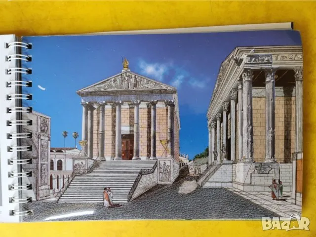 Рим и Ватикан - пътеводител-албум на руски / Рим-паметници преди и сега (накладки), англ.език + CD, снимка 4 - Енциклопедии, справочници - 33478887