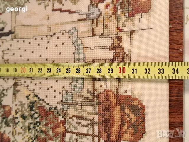 гоблен дете с цветя  7/1, снимка 6 - Гоблени - 49670414