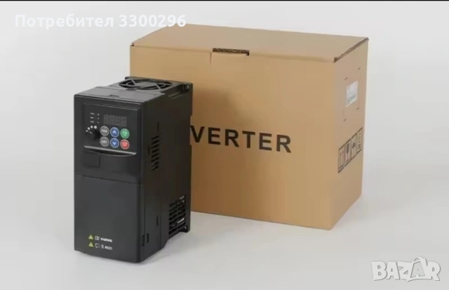 Честотно инверторно управление 0.75 kw