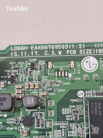 Main board EAX66769503(1.2)  EBT 64200402 TV LG 49LH6047, снимка 2 - Части и Платки - 43169392