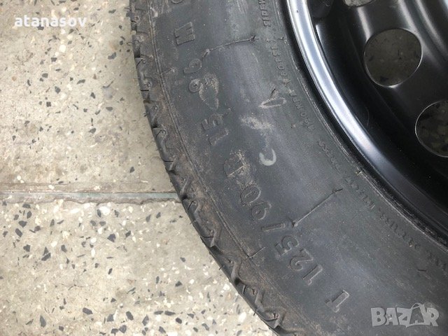 Патерица за БМВ/BMW 15 цола 125/90/15 нова, снимка 4 - Гуми и джанти - 32941771