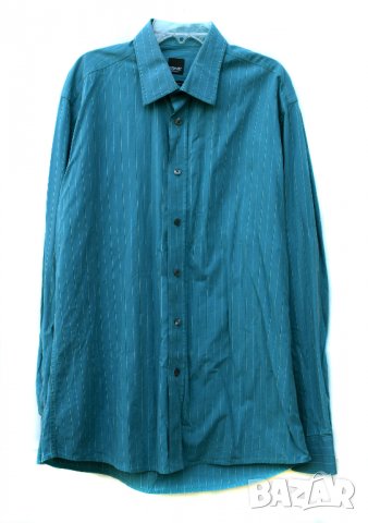 Esprit ® Collection мъжка раирана риза синьо-зелено