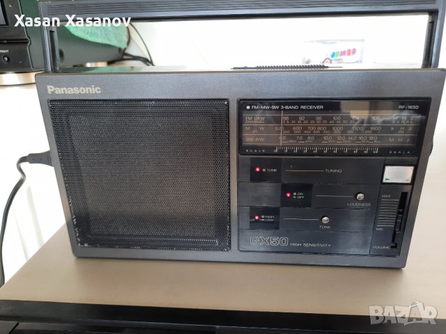Радио PANASONIC RF-1650J GX-50 , снимка 8 - Радиокасетофони, транзистори - 36672402