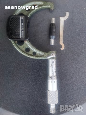 Mitutoyo микрометър 50-75, снимка 3 - Други инструменти - 33469874