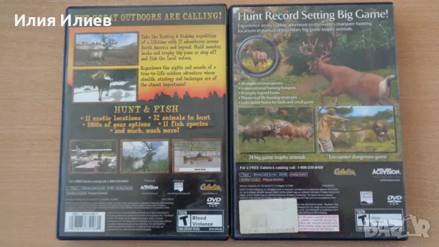 Hunting Games Cabela's NTSC PS2, снимка 7 - Игри за PlayStation - 50202690