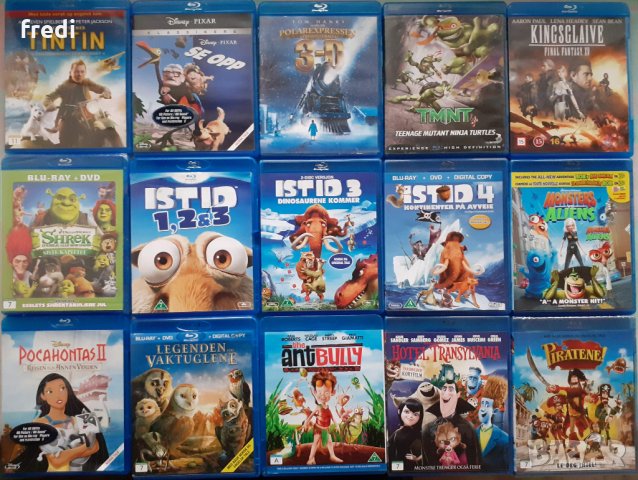  Blu-ray & 3D филми без български субтитри - Анимация, снимка 2 - Blu-Ray филми - 28355224