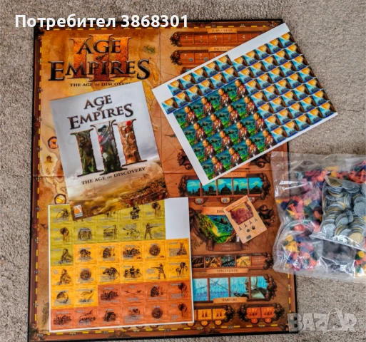 Настолна игра Age of Empires III, снимка 7 - Настолни игри - 51399011
