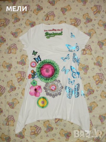 DESIGUAL оригинални нови дамски туника и блуза L/XL, снимка 2 - Туники - 40853217