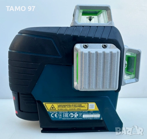 Bosch GLL 3-80 CG - Линеен лазерен нивелир със зелен лъч перфектен!, снимка 5 - Измервателни инструменти - 53036688