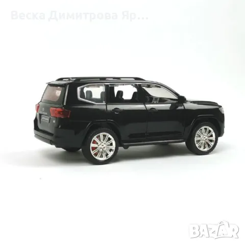 Реалистичен метален джип 1:24 - Звук и светлина за истинско приключение, снимка 3 - Коли, камиони, мотори, писти - 48682400