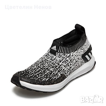 маратонки ADIDAS RAPIDARUN LACELESS KNIT BLACK  номер 39,5-40 