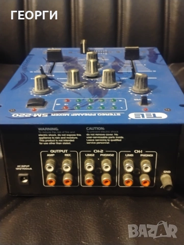 Изгодно! професионален миксер TEE SM-220. , снимка 2 - Ресийвъри, усилватели, смесителни пултове - 53068273