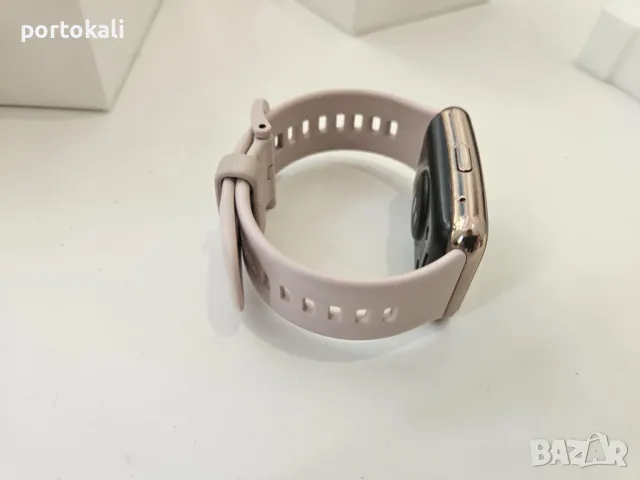 Huawei Watch Fit смарт часовник Smartwatch розов пълен комплект супер състояние, снимка 13 - Дамски - 50125458
