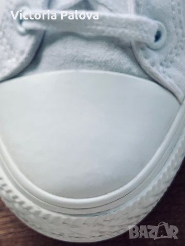 Бели CONVERSE,оригинал, снимка 5 - Кецове - 37311833