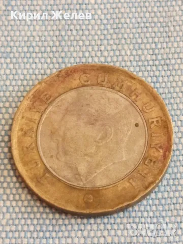 Три монети от цял свят ГЪРЦИЯ, ТУРЦИЯ стари редки за КОЛЕКЦИЯ ДЕКОРАЦИЯ 43381, снимка 3 - Нумизматика и бонистика - 48626332