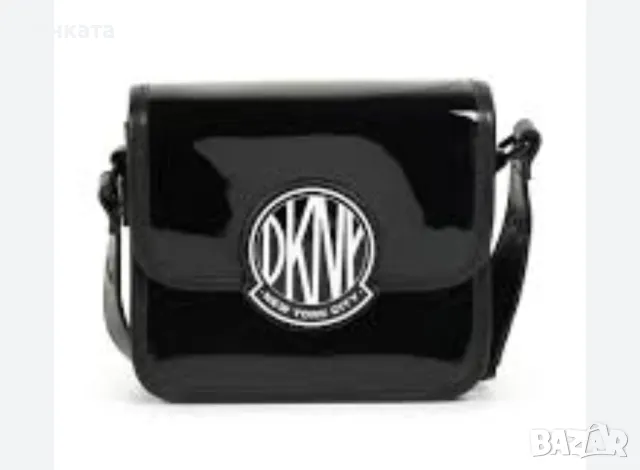 Малка лачена чанта DKNY, снимка 2 - Чанти - 50419233