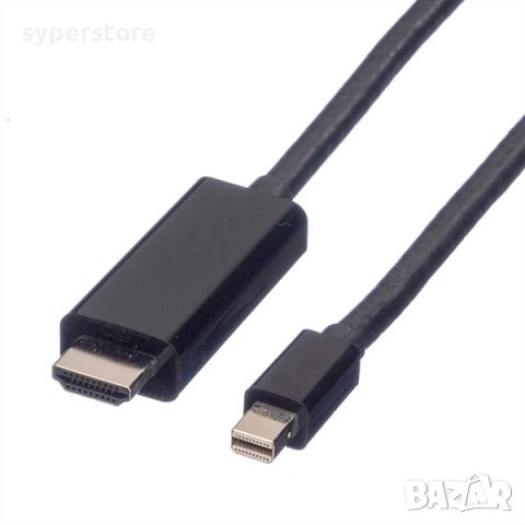 Кабел  Mini DP - HDMI M, 2m, 4K Value 11.99.5796 SS301269 Мъжко-Мъжко