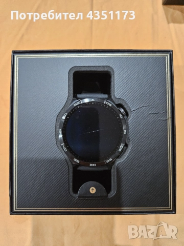 Смарт часовник HUAWEI WATCH GT 5 BLACK VLI-B19F Black Fluoroelastomer Strap 46 MM, GPS, ПУЛСОМЕР, SP, снимка 7 - Смарт часовници - 52514514