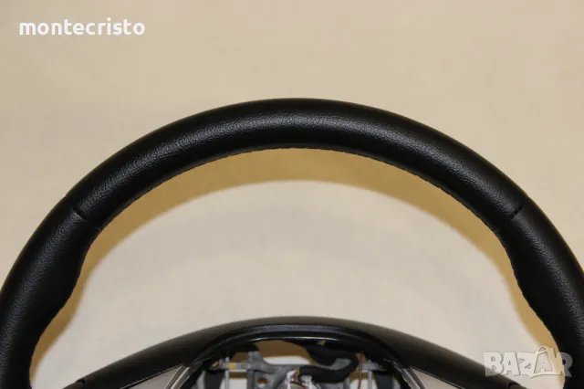 👌Безупречен Кожен волан Hyundai ix20 (2010-2015г.) мултифункционален Хюндай IX 20, снимка 9 - Части - 49900073