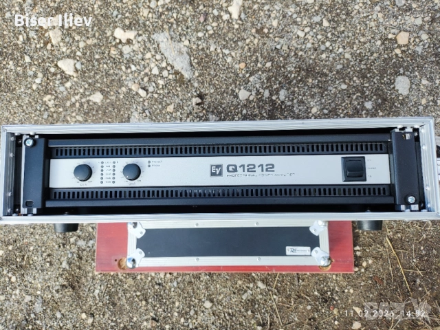 Продавам EV Q1212 AMP 1 КЪМ 1 С DYNACORD SL 2400., снимка 2 - Ресийвъри, усилватели, смесителни пултове - 52836499